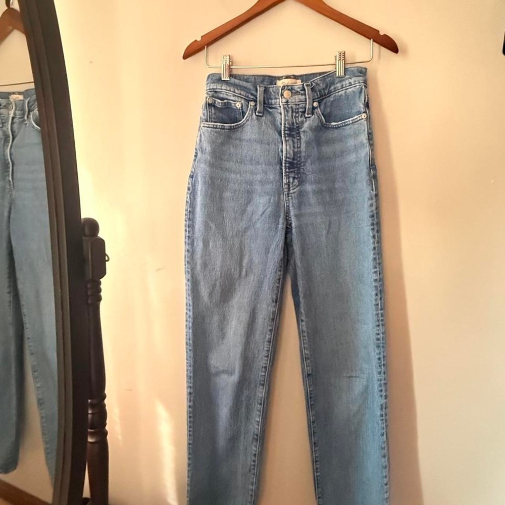 Madewell the perfect vintage straight jean 26T